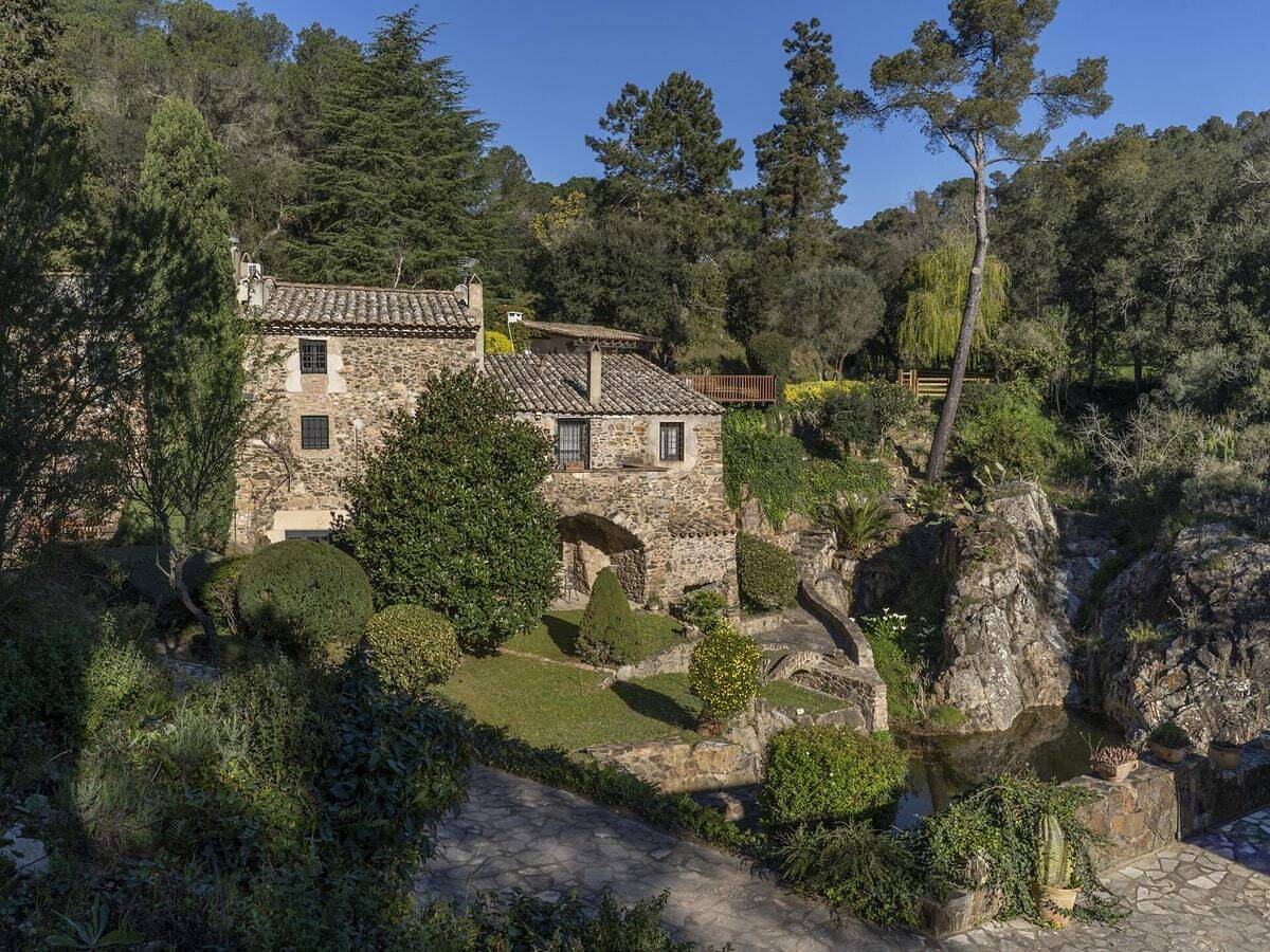 Molí De Can Burjats - Masía con piscina y chimenea in Mont-ras, Costa Brava