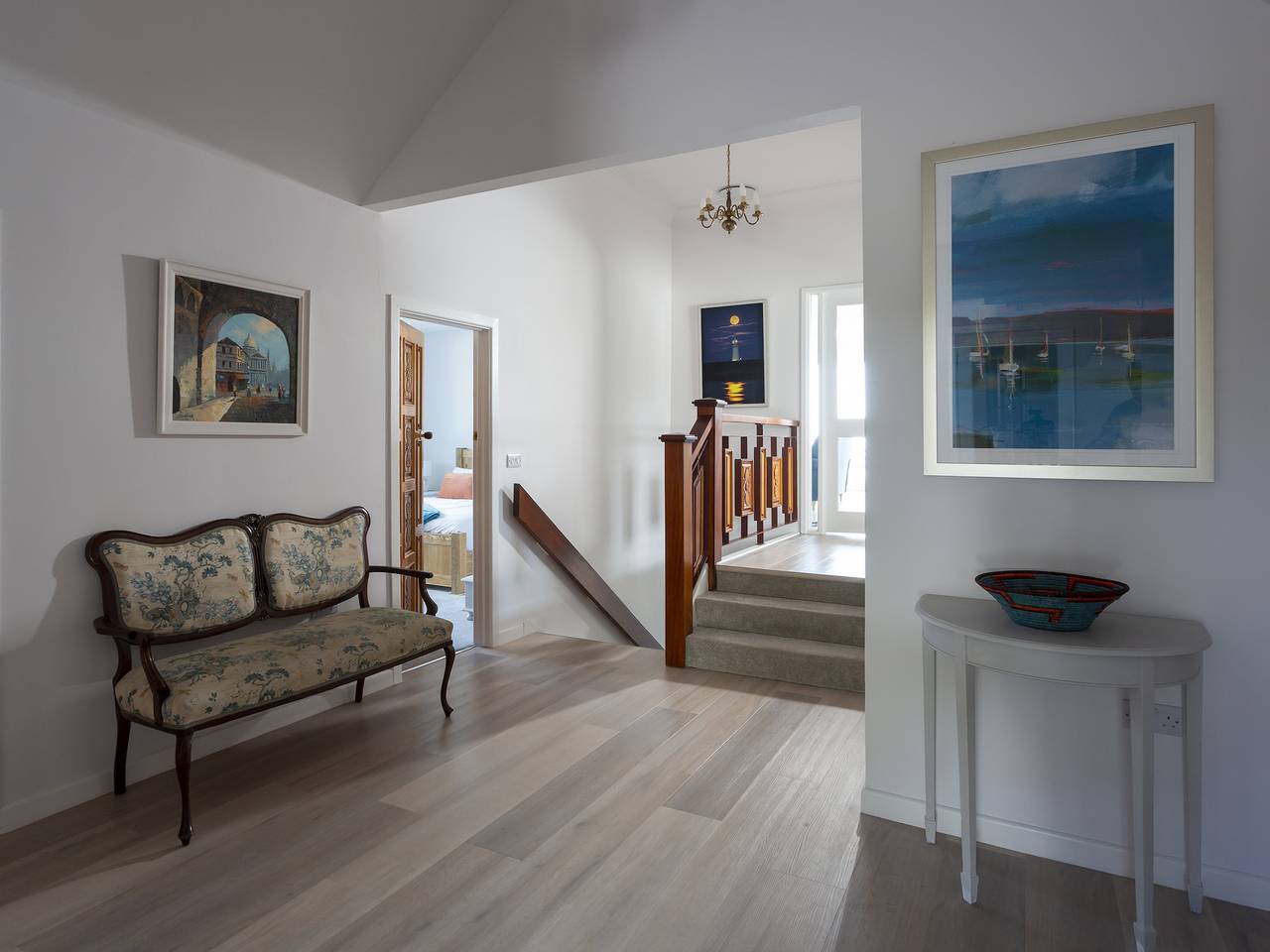 Strandhütte für 6 Personen mit Balkon in Grafschaft Down