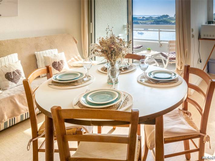 Gîte pour 3 personnes, avec terrasse dans Plage de Port Fontaine-Lomener - 2