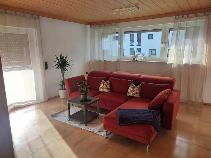 Ferienwohnung für 4 Personen, mit Balkon und Ausblick in Bad Ditzenbach