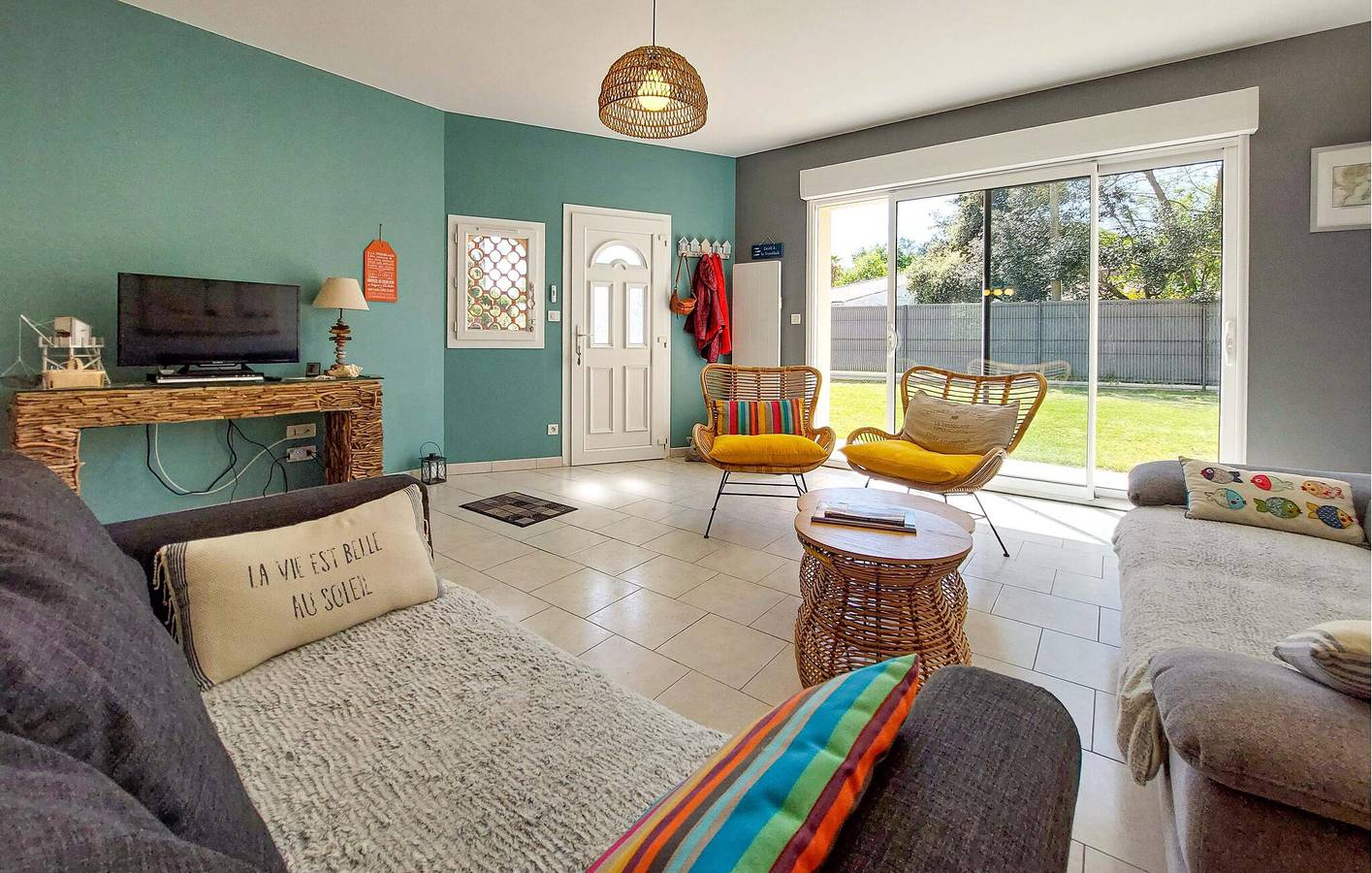 Appartement confortable à 2 km de la plage : 100 m² avec jardin et parking in La Tremblade, Côte de Beauté