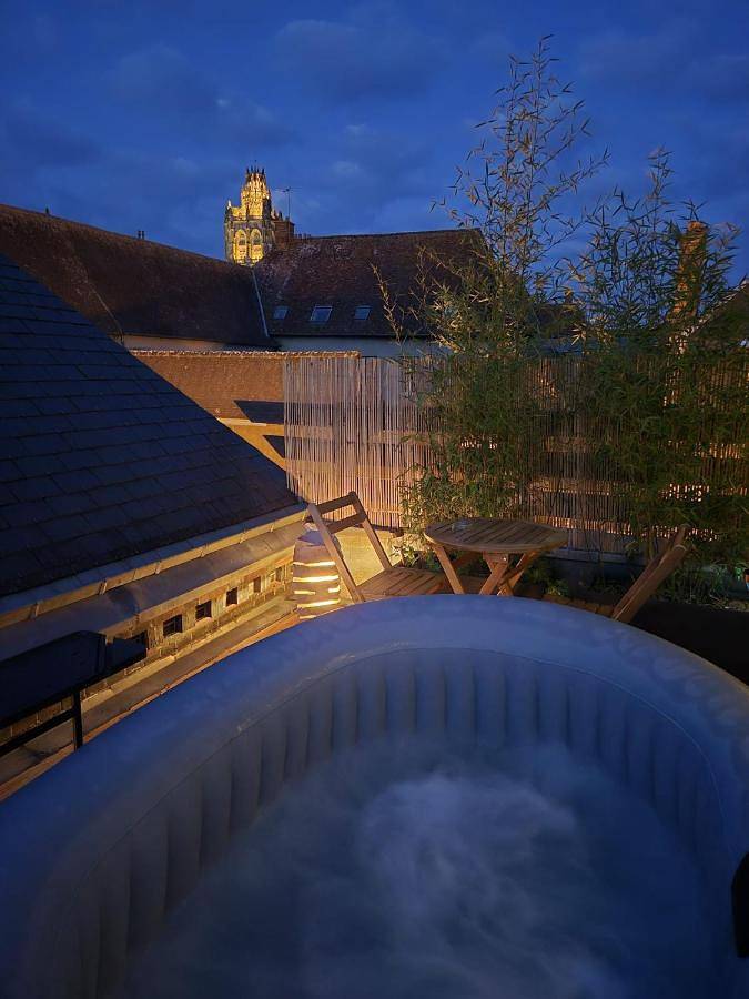 Appartement de vacances pour 2 personnes, avec sauna ainsi que terrasse et jacuzzi