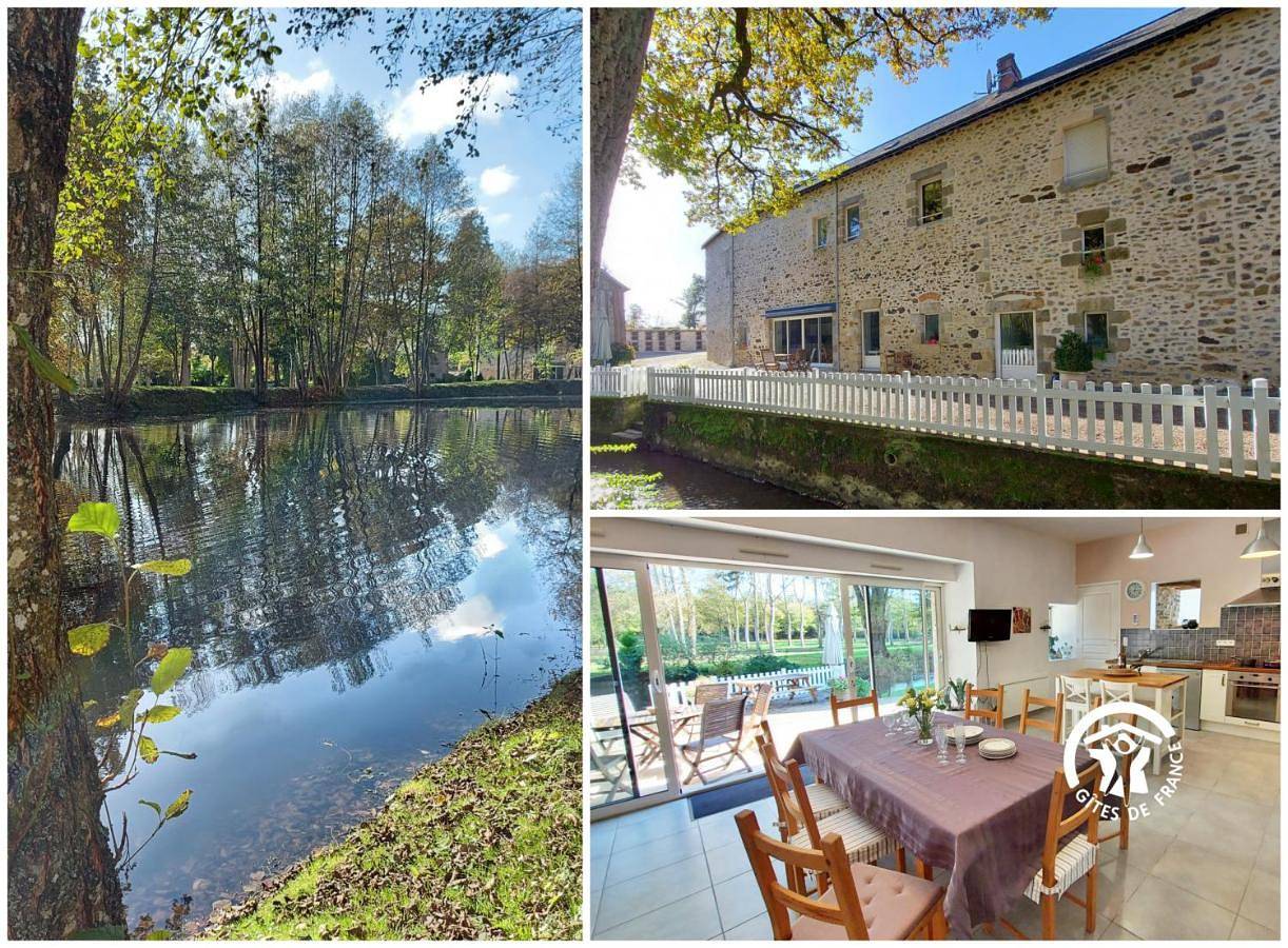 Le Moulin de Gratte Sac in Voutré, Mayenne