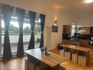 Gîte pour 20 personnes, avec vue et terrasse dans Marienthal