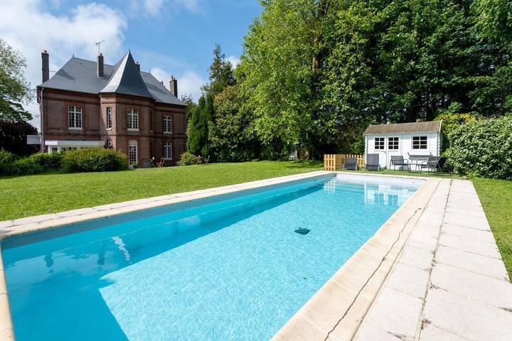 Location de vacances pour 2 personnes, avec piscine ainsi que jardin et vue à Béthencourt-sur-Mer - 2