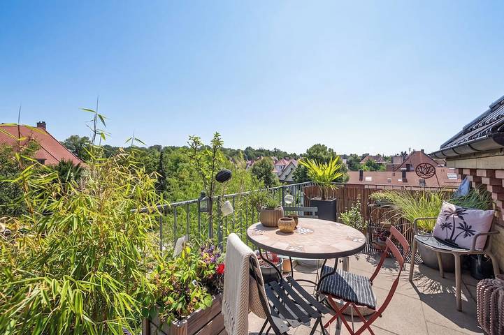 Ferienwohnung für 2 Personen, mit Balkon und Garten in Ludwigsburg
