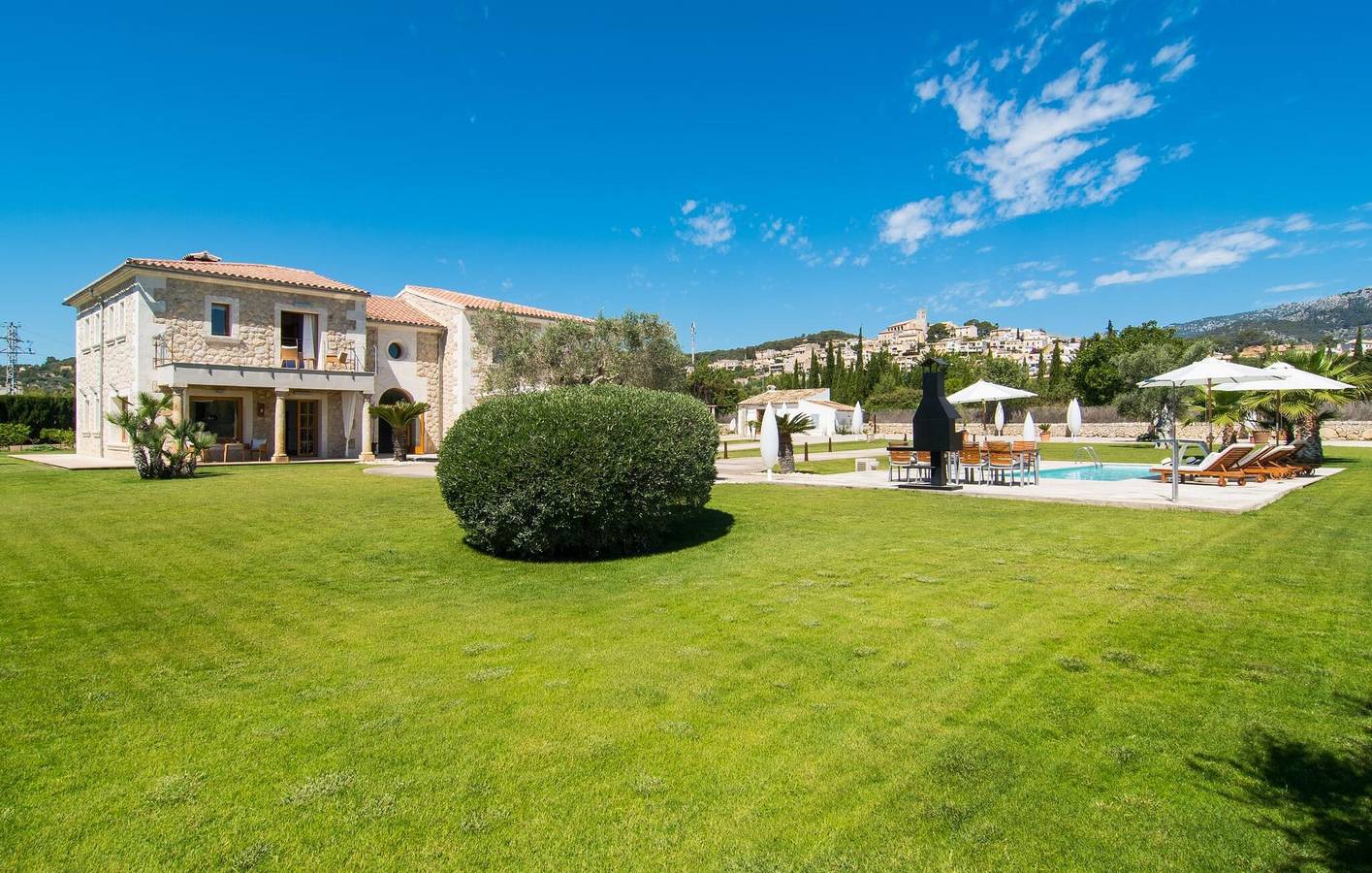 Modernes Apartment mit Pool 2km vom Zentrum von Selva in Selva, Mallorca Inselmitte