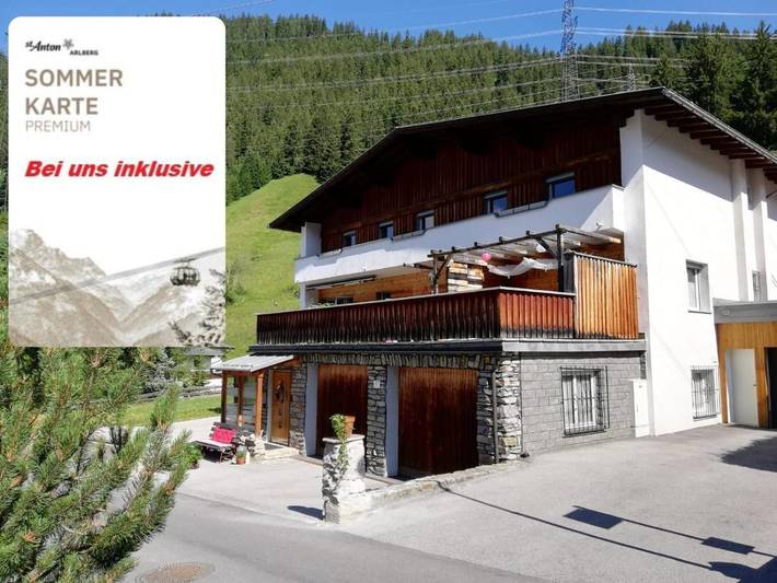 Maison d’hôte pour 2 personnes, avec vue et terrasse à Sankt Anton am Arlberg