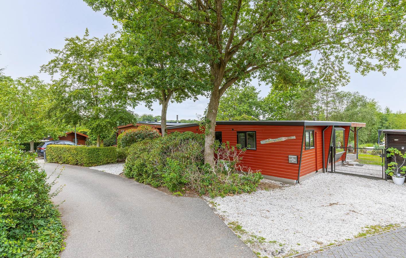 Vakantiehuis voor 4 personen met uitzicht op het meer in Drenthe