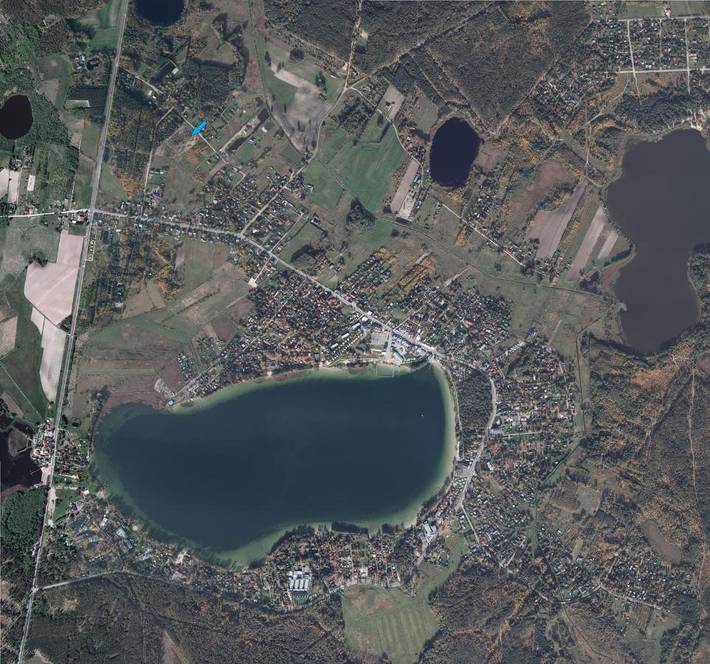 Apartament wakacyjny dla 5 osób, z ogród i taras, zwierzęta dozwolone w Jezioro Białe