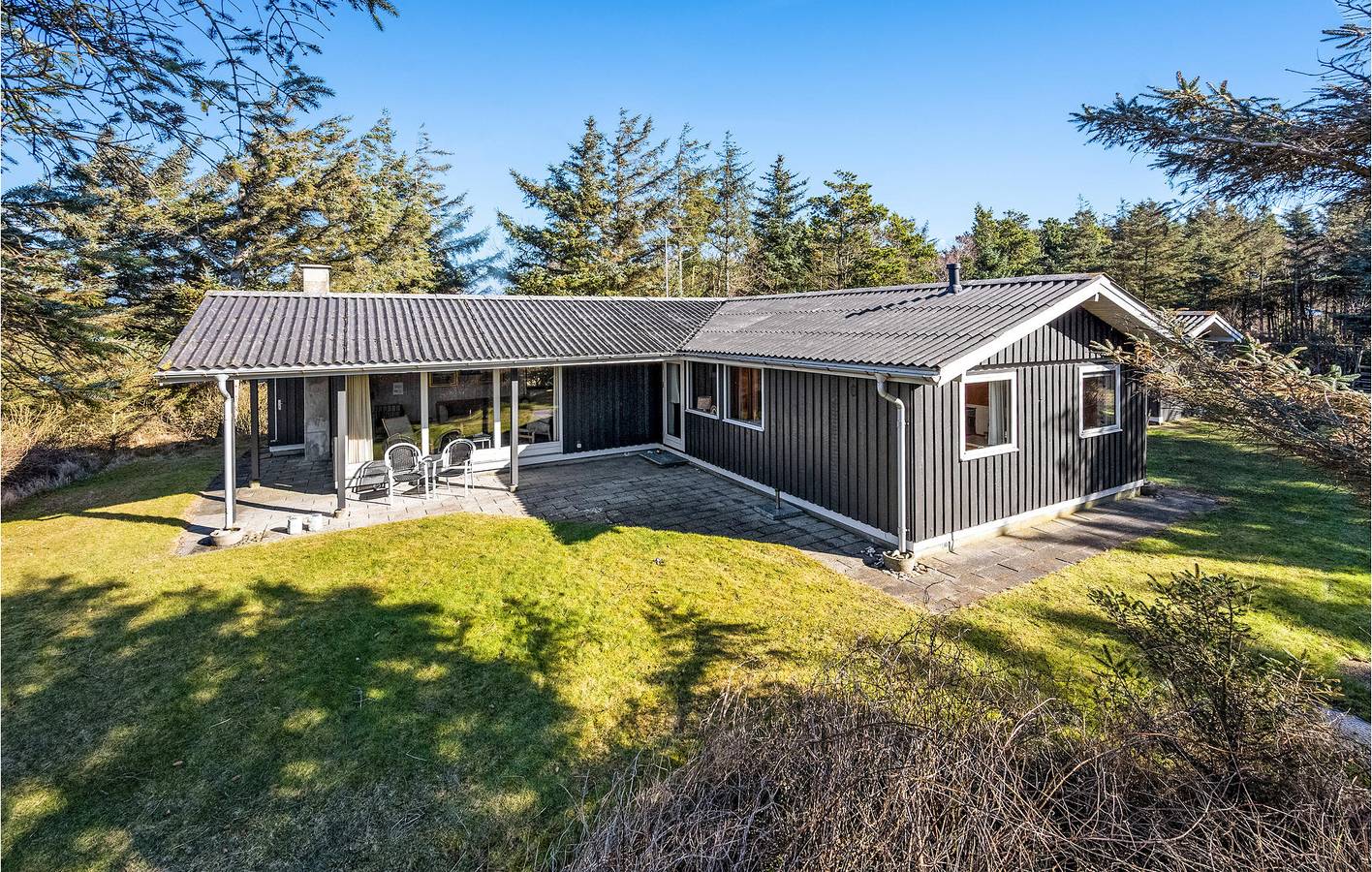 Ferienhaus für 6 Personen mit Terrasse in Thyholm, Oddesund