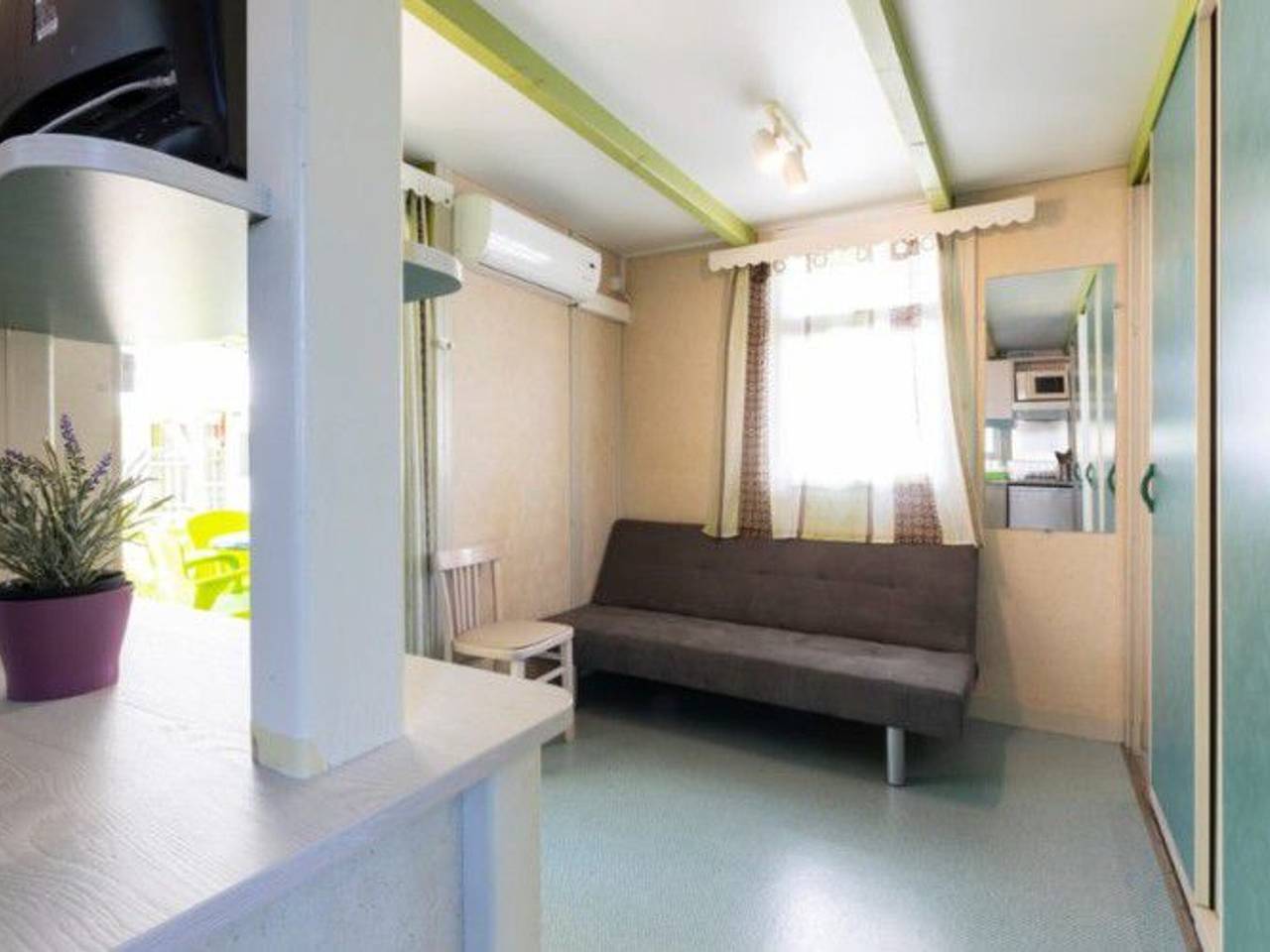 Bungalow 2 Pers - Meerblick - Terrasse in Calella, Costa del Maresme