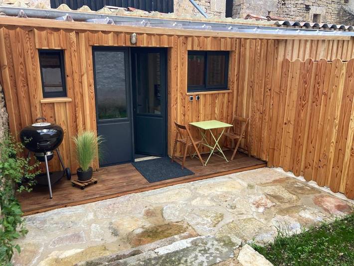 Gîte pour 2 personnes, avec terrasse à Beauregard