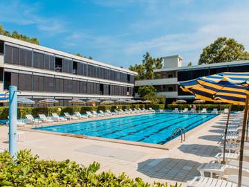 Ferienwohnung für 6 Personen, mit Terrasse und Kinderpool sowie Garten, mit Haustier in Marina di Bibbona