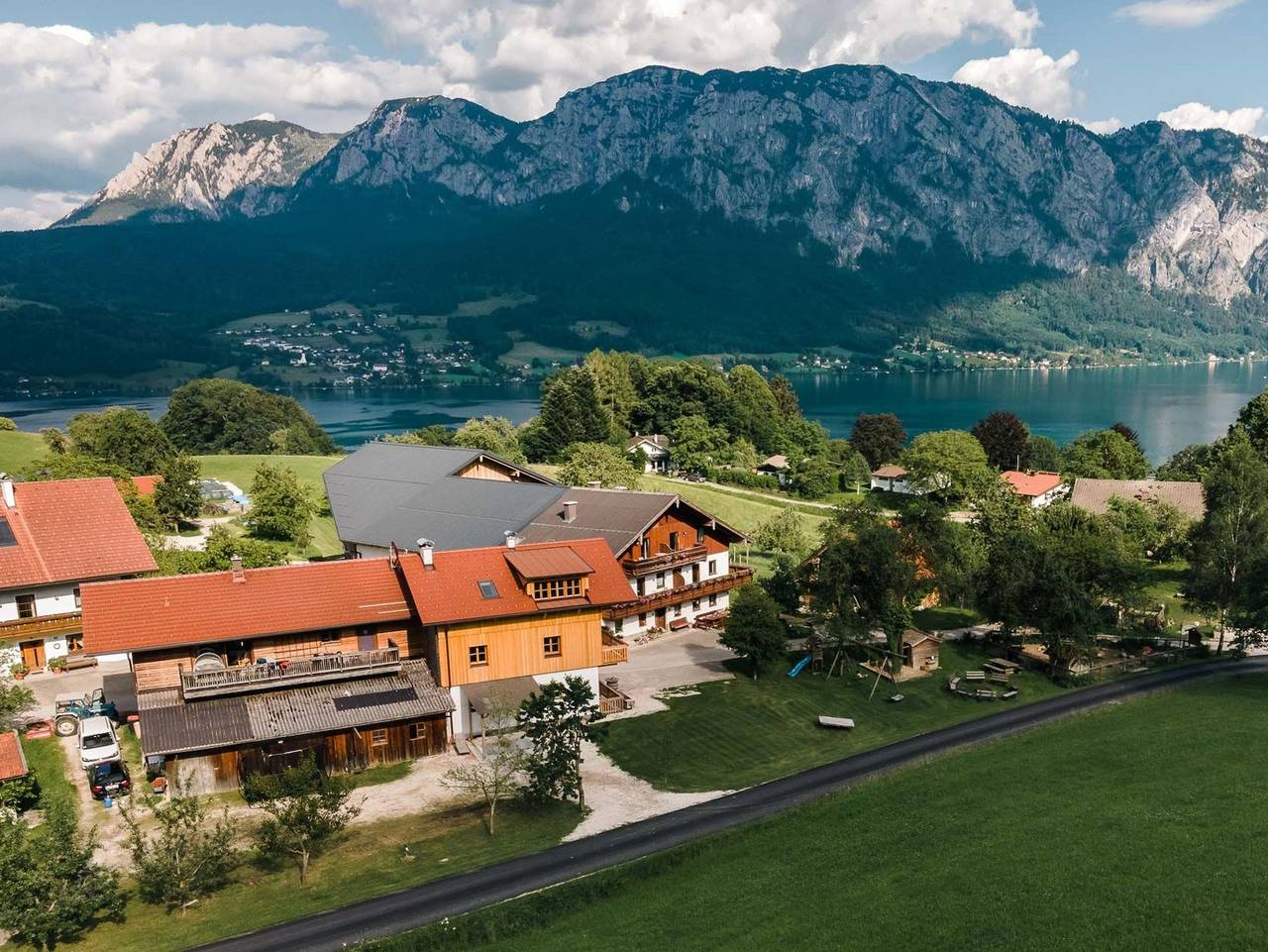 Ganze Ferienwohnung, Ferienwohnungen am Grubinger Hof - Ferienwohnung Glückszeit in Salzkammergut-Berge, Unterach am Attersee