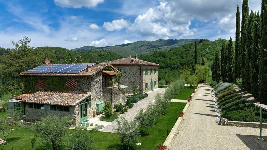 Location de vacances pour 12 personnes, avec terrasse et jardin, animaux acceptés à Greve In Chianti - 4