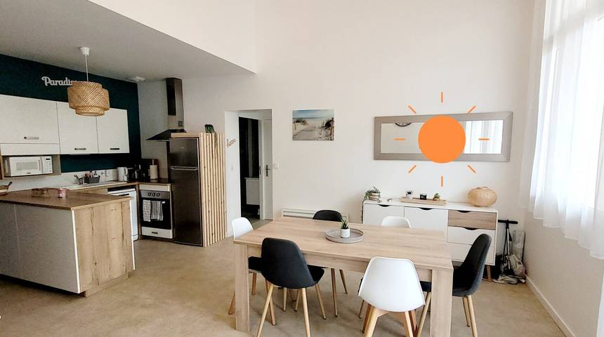 Ganze Wohnung, Waldapartment – Gemeinschaftspool in La Tranche-sur-Mer, Vendée