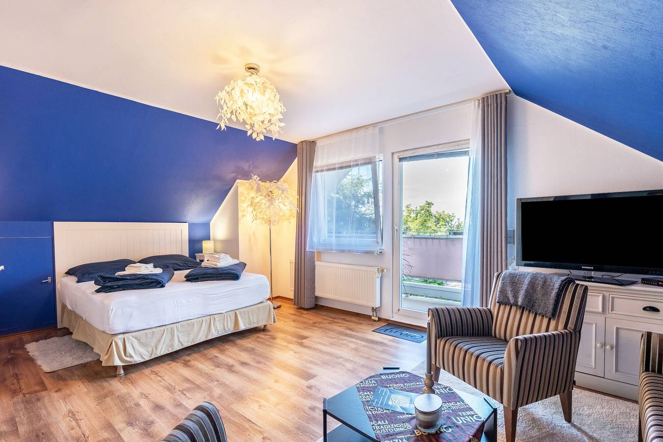 Ganze Wohnung, Ferienwohnung Im Ländlichen Raum" mit Balkon und Wi-Fi in Felixsee, Lausitzer Seenland