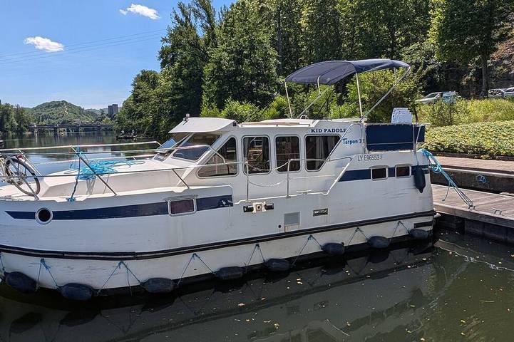Péniche pour 8 personnes à Luzech