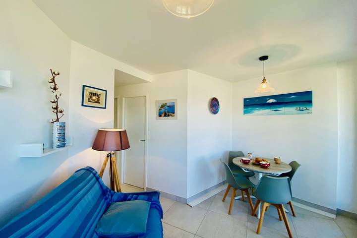 Appartement de vacances pour 5 personnes, avec jardin