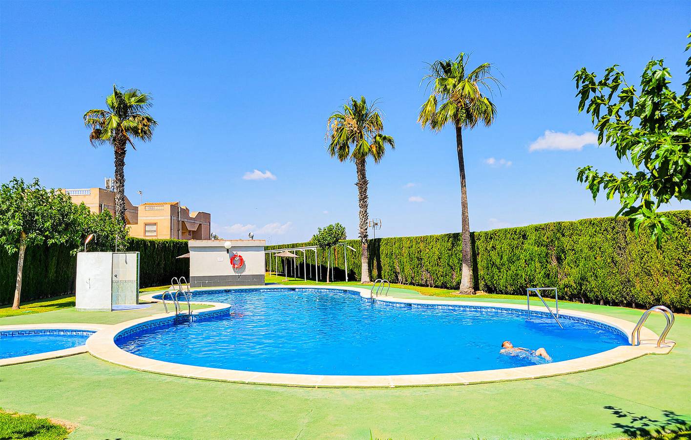 Appartamento intero, Getaway a bordo piscina - Terrazza, A/C, Internet in El Chaparral, Torrevieja