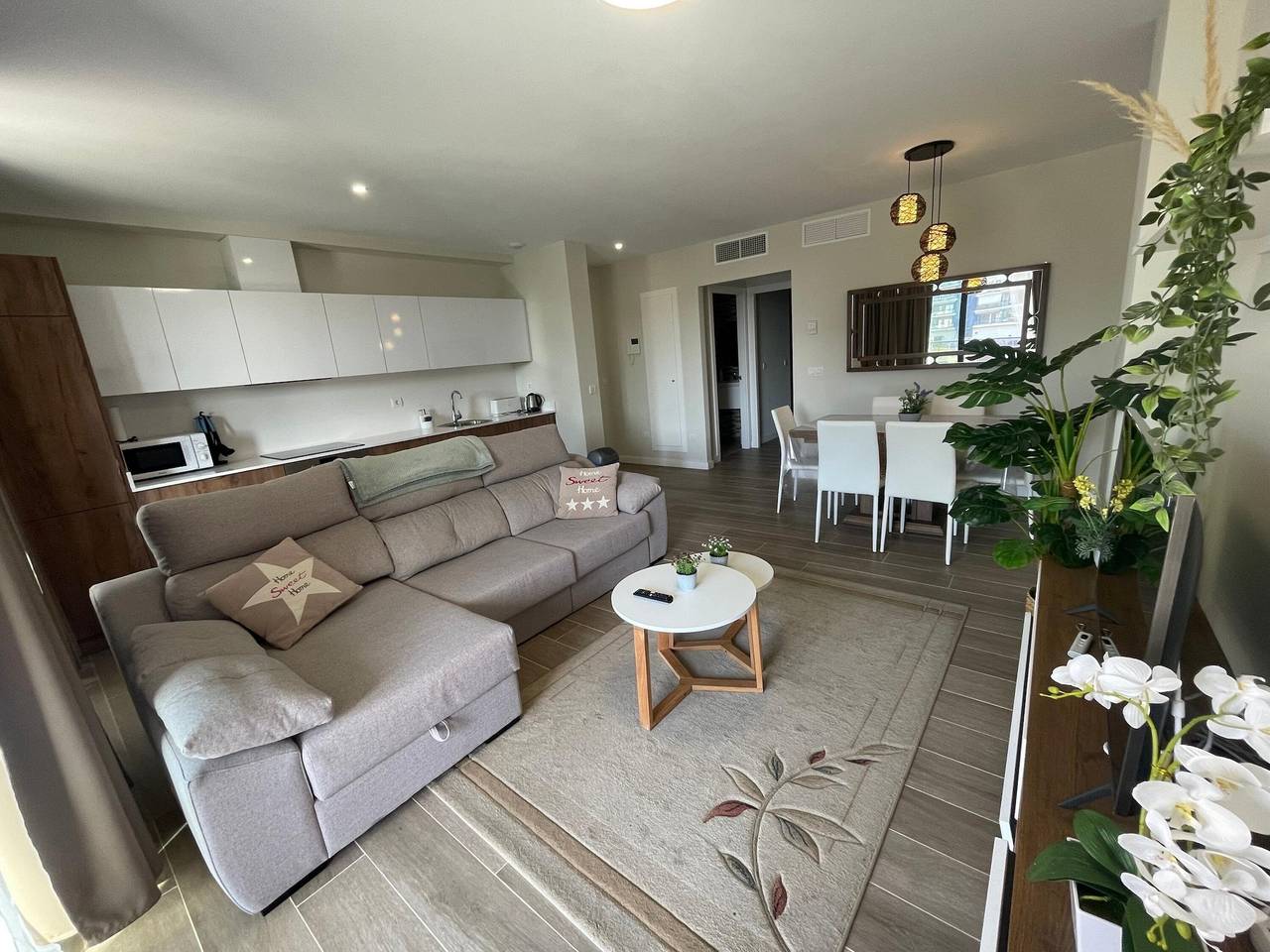 Geheel appartement, Vakantieappartement voor 4 personen met uitzicht in Villajoyosa, Costa Blanca
