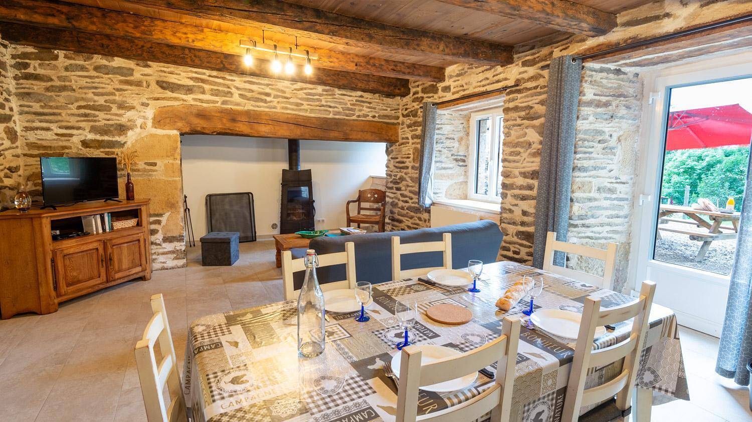 Gîte für 6 Personen mit Garten in Cubières, Cevennen