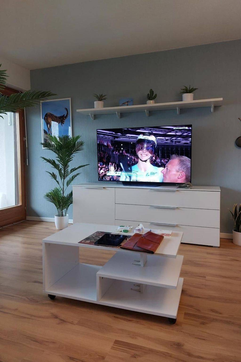 Ganze Wohnung, Renoviertes Studio mit mäjestätischer Aussicht in Leukerbad, Leukerbad & Umgebung