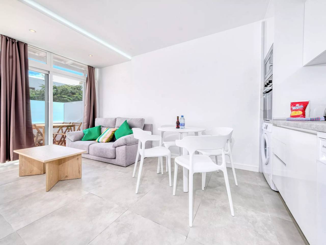 Geheel appartement, 3 kamers 4 personen in Puerto del Carmen, Tías