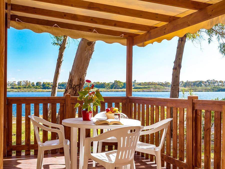 Camping Village Laguna Blu - Mobilheim 4 personen - Blu Romantic in Fertilia, Sassari Provinz