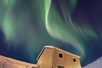 Ferienhaus für 6 Personen, mit Balkon und Garten in Senja