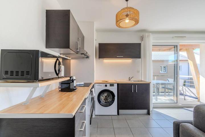 Gîte pour 4 personnes, avec balcon dans Plage De La Piste Capbreton - 3