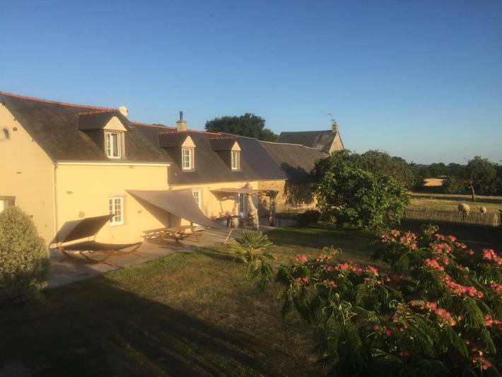 Chambre d’hôte pour 4 personnes, avec vue