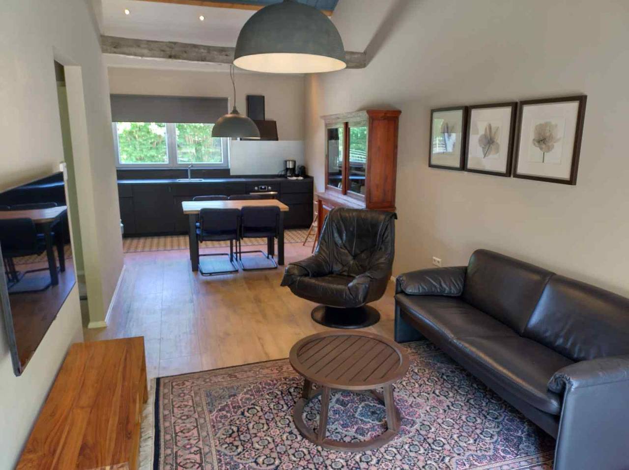 Ganze Wohnung, Wunderschöne 4-Personen-Wohnung in Heythuysen, umgeben vom Naturschutzgebiet 'Leudal' in Heythuysen, Nationalpark De Groote Peel