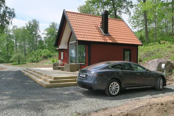 Ferienhaus für 4 Personen, mit Terrasse und Garten sowie Sauna und Seeblick am Bunn - 2