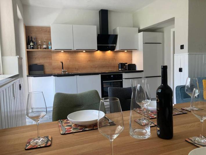 Ferienwohnung für 6 Personen, mit Ausblick und Balkon