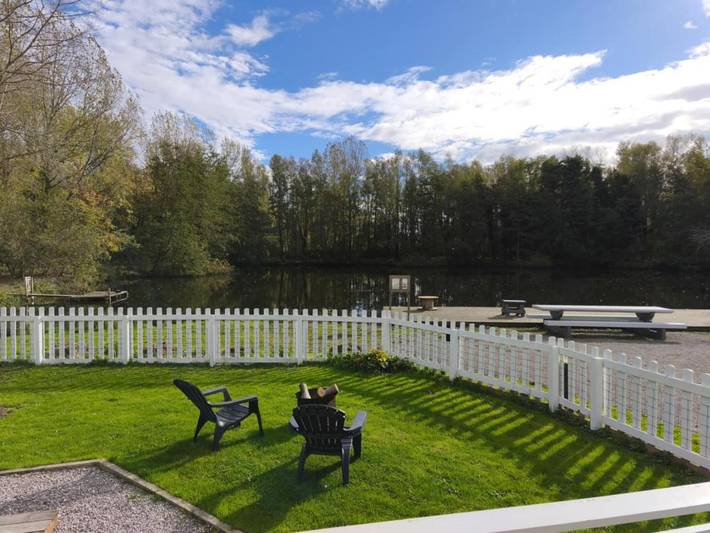 Chalet pour 8 personnes, avec jardin et vue