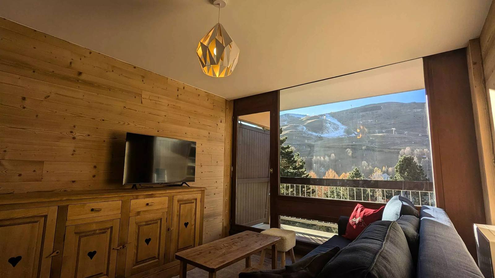 Ganze Wohnung, Magnificent T3 remakes zu Beginn der Belle Étoile Telemix in Mont-de-Lans, Les Deux Alpes