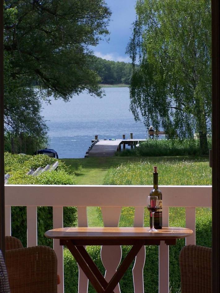 Ferienwohnung für 2 Personen, mit Terrasse und Garten sowie Ausblick