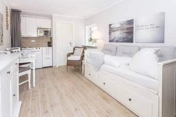 Ferienwohnung für 2 Personen, mit Terrasse, mit Haustier in Sylt-Ost