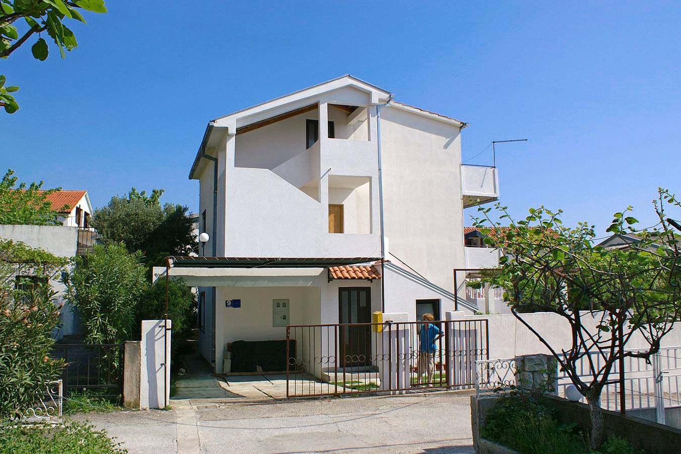 Ganze Wohnung, 2-Zimmer-Ferienwohnung mit Terrasse und Meerblick Podaca, Makarska A-2621-a in Podaca, Makarska Riviera