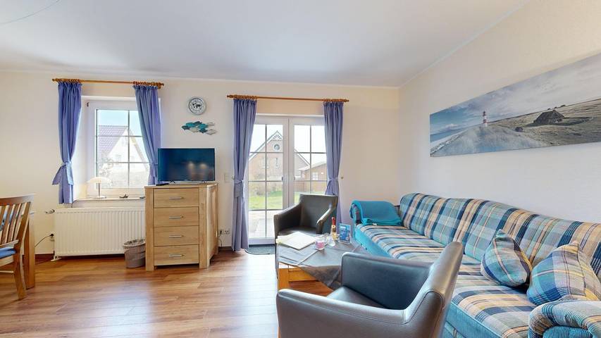 Ferienwohnung für 2 Personen, mit Ausblick und Garten in Lancken-Granitz - 3