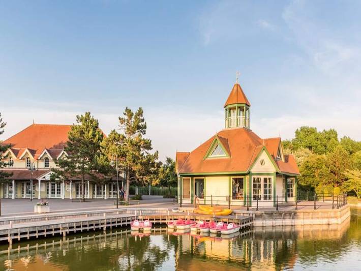 Gîte pour 6 personnes, avec balcon et sauna, animaux acceptés dans Aquaclub de Belle Dune