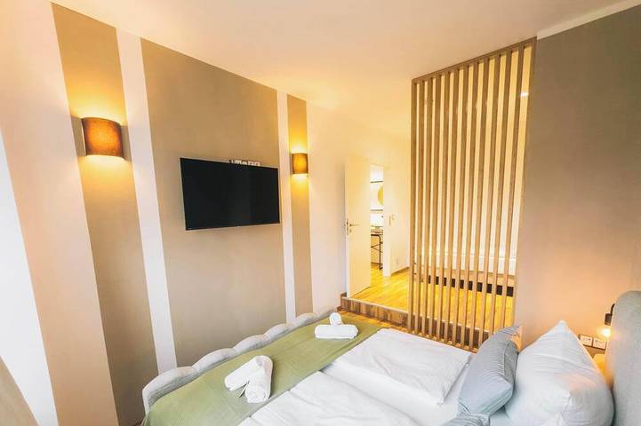 Appartement entier, Rr | Appartements Modern Living 1 | 84 m² | Cuisine | Parking in Magdebourg, Elbe-Börde-Heide