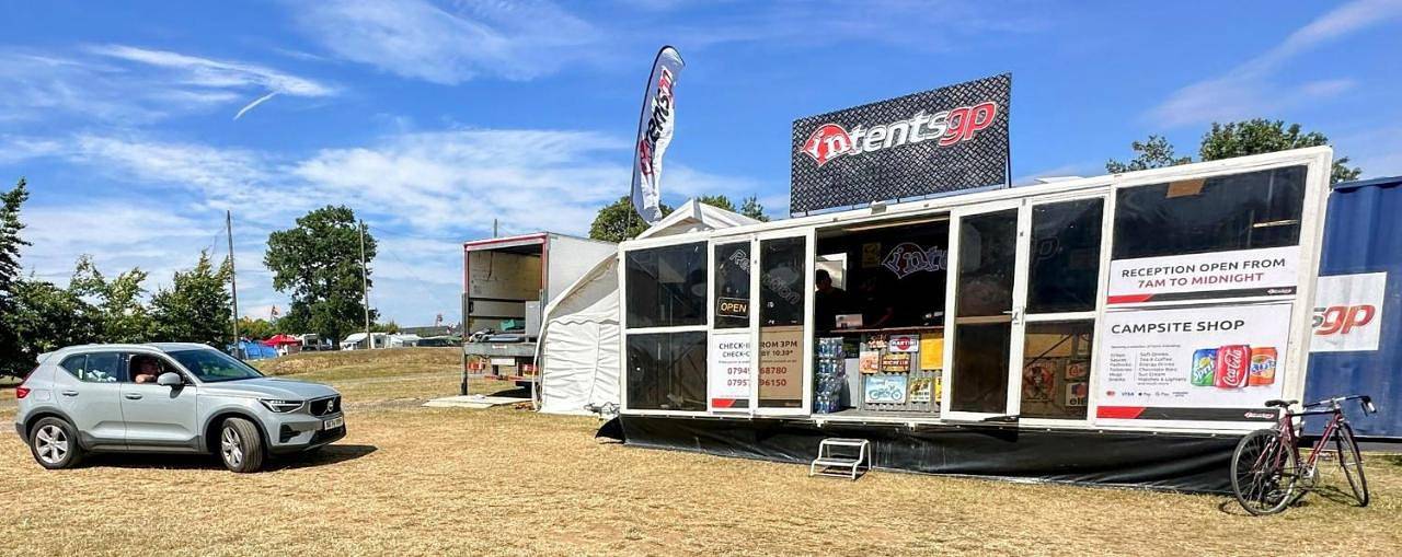 British Motogp 2 Person Standard Tent in Whittlebury, Northamptonshire