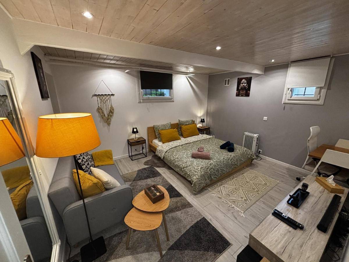 Appartement entier, Cozy studio 2 steps from Geneva in Sergy, Gex