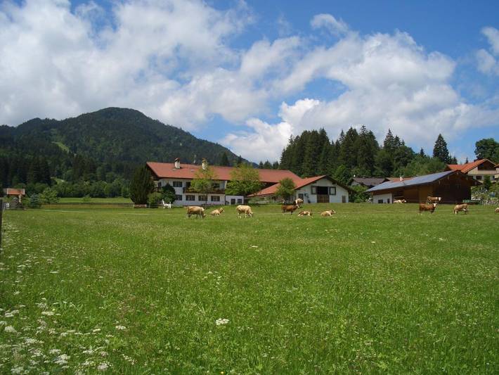 Ferienwohnung für 2 Personen, mit Balkon in den Ammergauer Alpen - 2