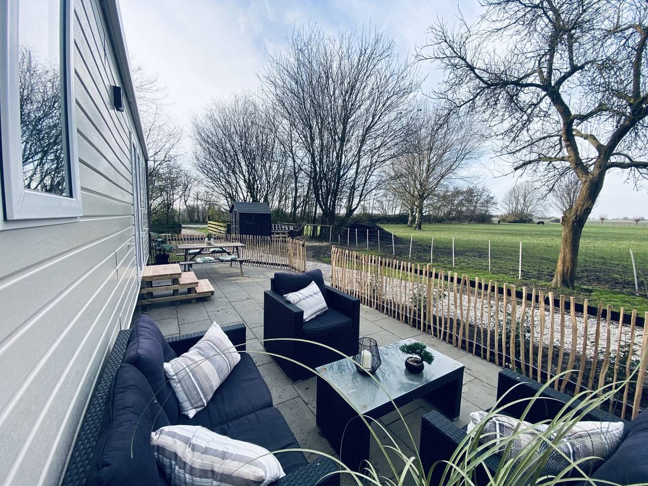 Komfortables chalet für 4 Personen mit freiem Blick in Waarland, Nordholland in Niederländische Nordsee