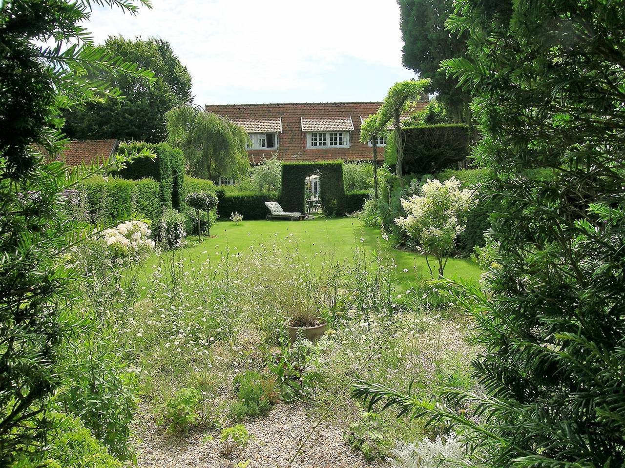 Clos Normand in Varengeville-sur-Mer, Dieppe und Umgebung