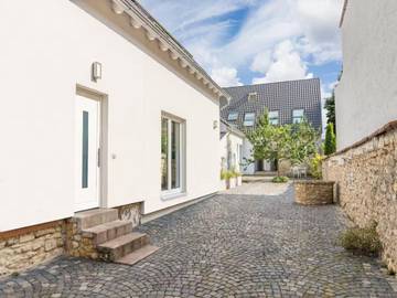 Ferienhaus für 10 Personen, mit Garten und Balkon, kinderfreundlich in Rheinhessen